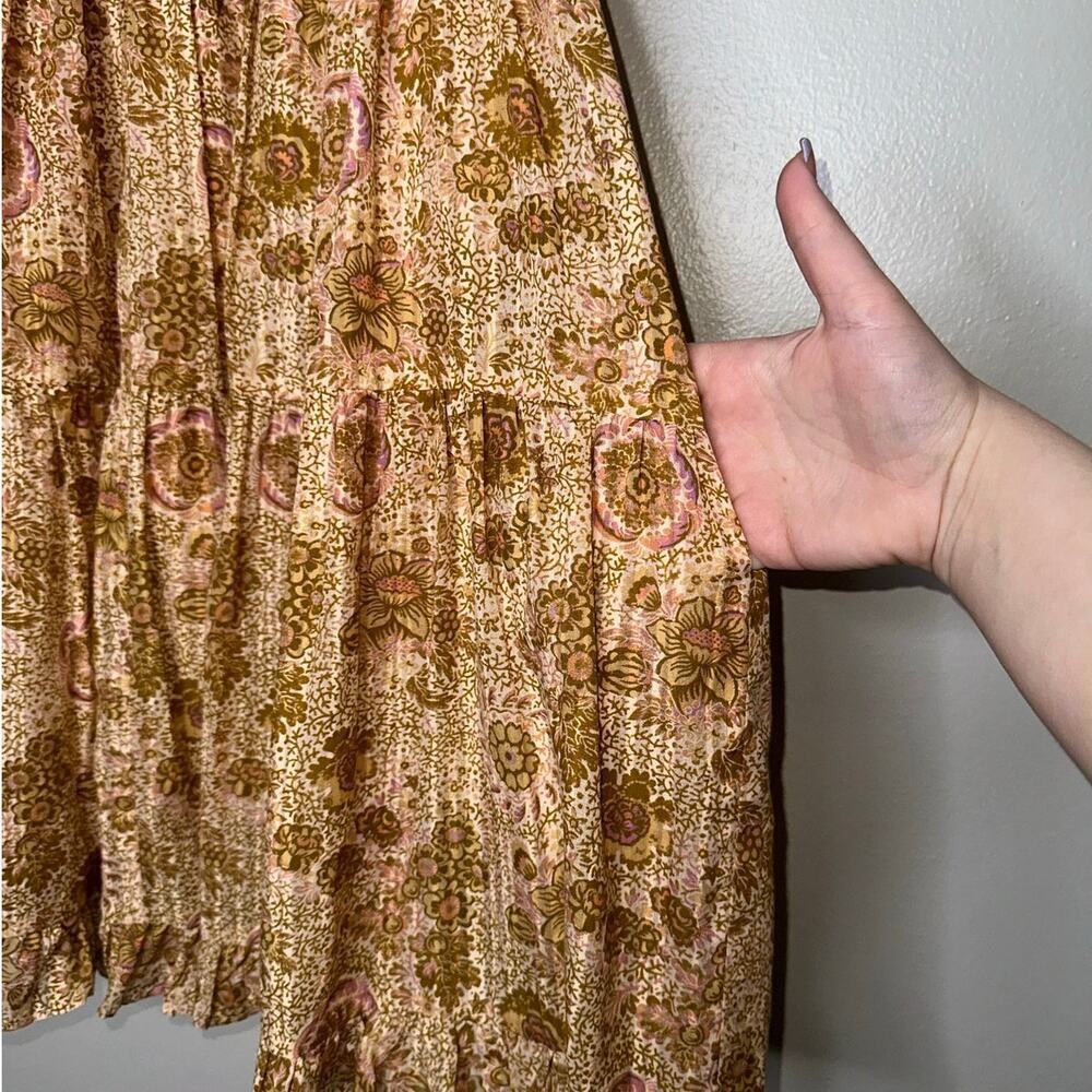 Ulla Johnson Adele Mini Dress Ruffle Sleeves In M… - image 6